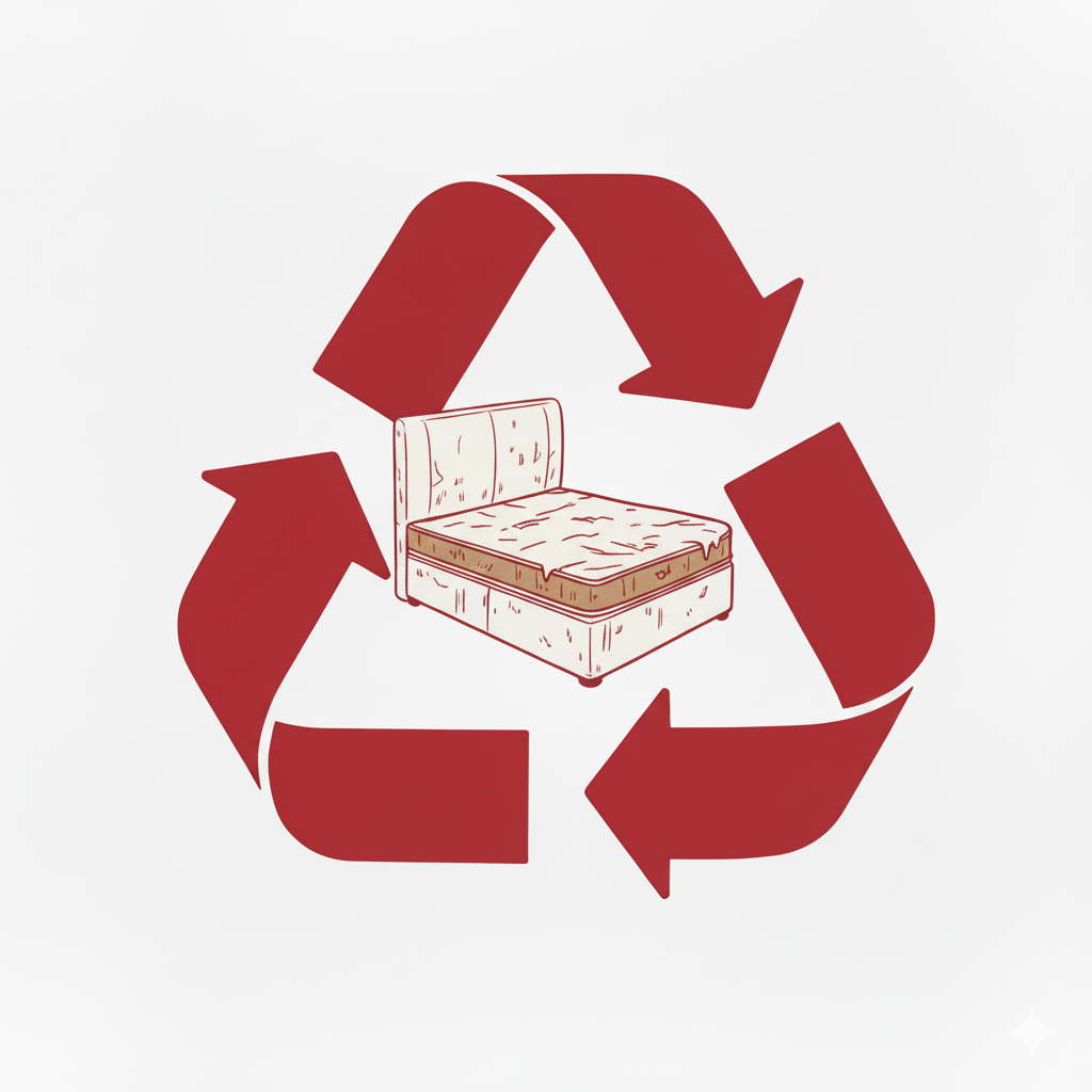Old Bed/Mattress Recycling by Slumbers