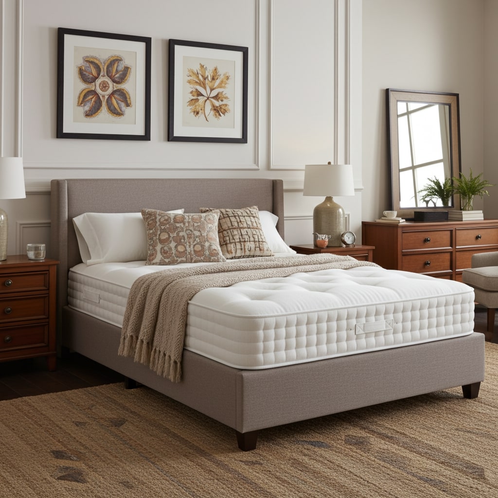 Iris Natural 2000 Very firm Mattress by Slumbers