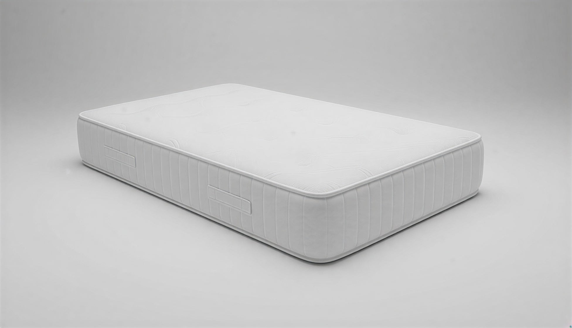 Mattress on a gray background
